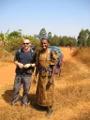 Andrew  and  Mary with the luggage Mbinga